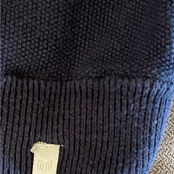 Minimum block Pelle knit sweater unisex sz L light & dark blue 100% cotton - Picture 8 of 8
